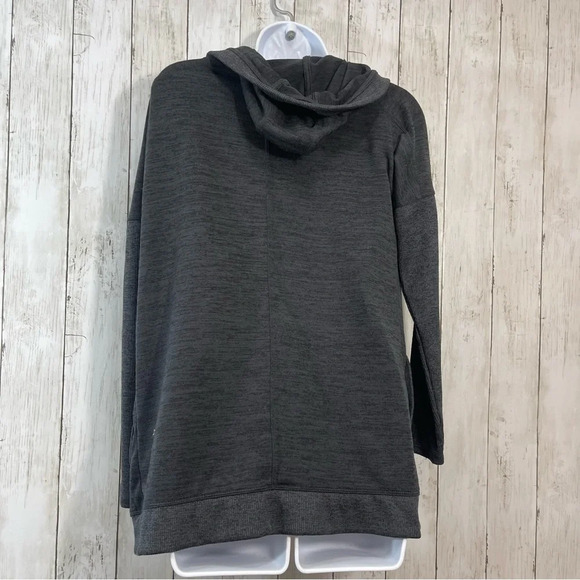 Athleta Blissful Hooded Charcoal Wrap Extra Small - Picture 2 of 8